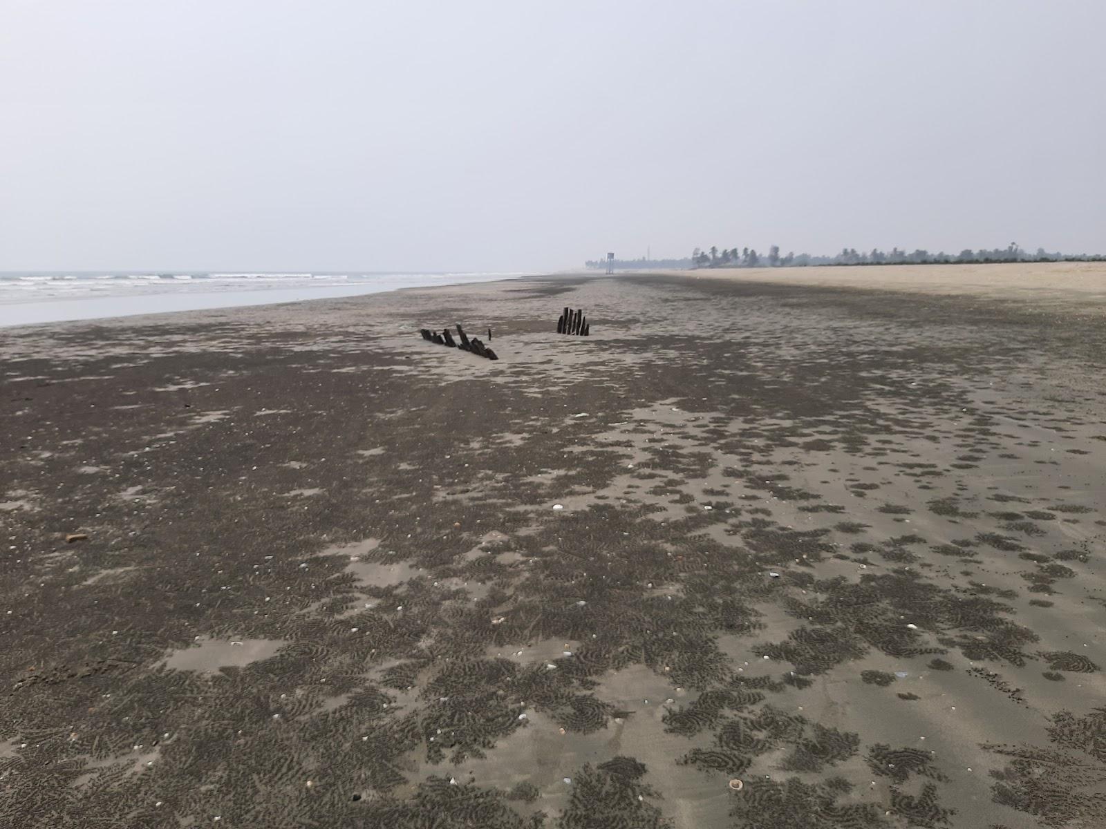 Sandee Sahporir Dip Red Ghost Crab Sea Shores Photo