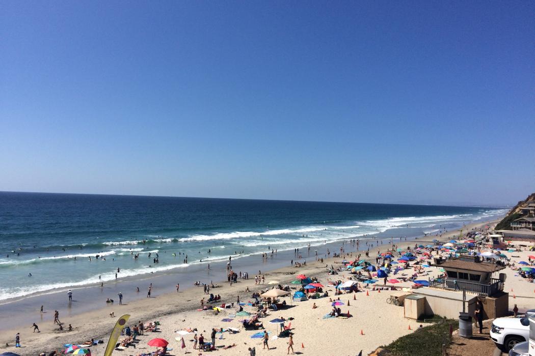 Sandee Moonlight State Beach Photo