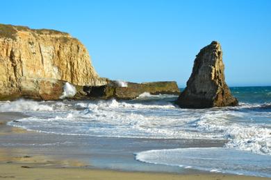 Sandee - Coast Dairies State Park - Davenport Beach