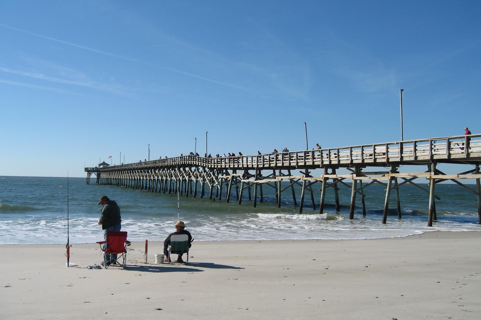 Sandee - Ocean Pier Between 14th And 15th Place East And Beach Drive