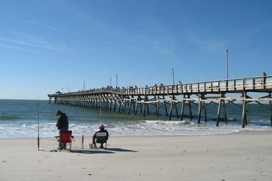 Sandee Ocean Pier Between 14th And 15th Place East And Beach Drive