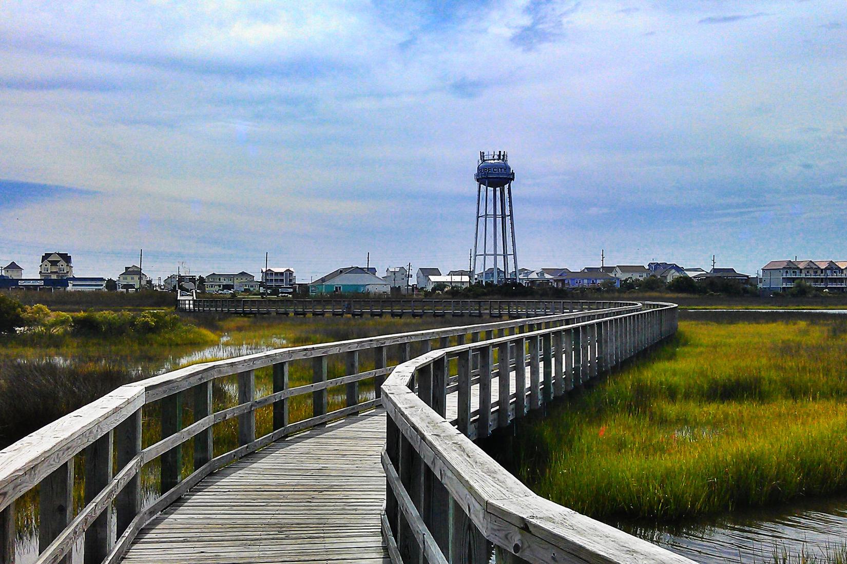 Sandee - Icw, Highway 210 Bridge At Surf City