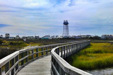 Sandee - Icw, Highway 210 Bridge At Surf City