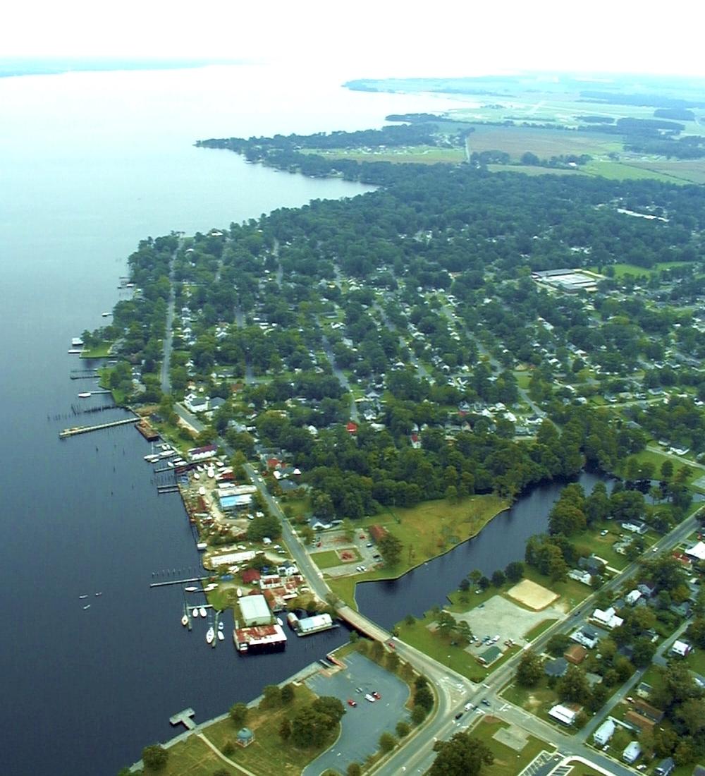 Sandee - Pasquatank River - E.C. Coast Guard Station Beach