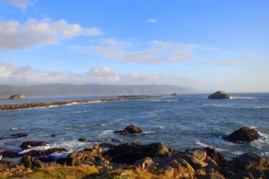 Sandee - Battery Point Lighthouse Beach