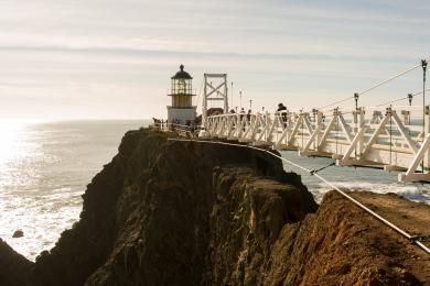 Sandee Point Bonita Lighthouse Beach