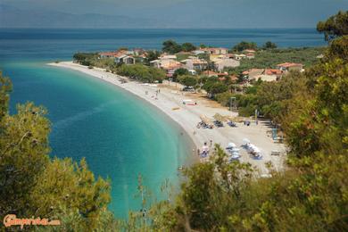Sandee Vrachonisida Diakopto Beach