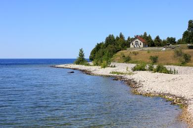Sandee Rock Island State Park Beach