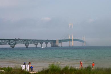 Sandee Mackinaw City Beach