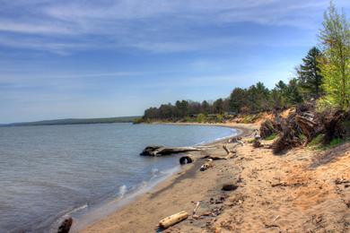 Sandee Mclain State Park Beach Photo