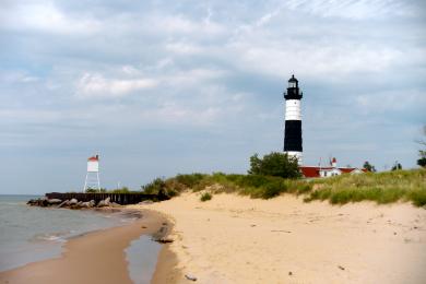 Sandee Ludington State Park Campground Beach Photo