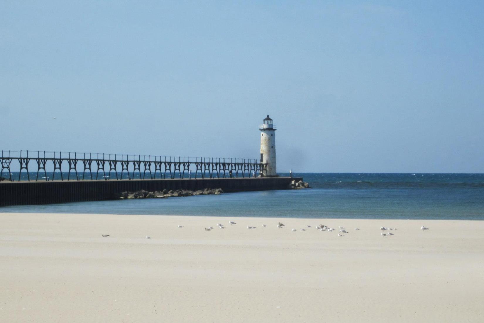 Sandee - Manistee National Forest Campground Beach