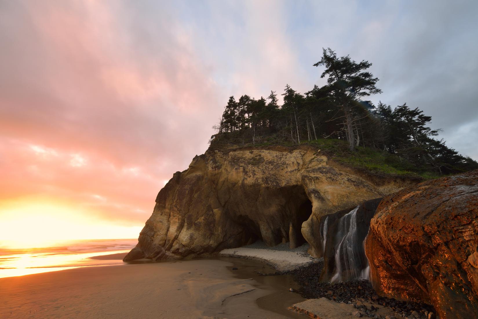 Sandee - Hug Point State Park Beach