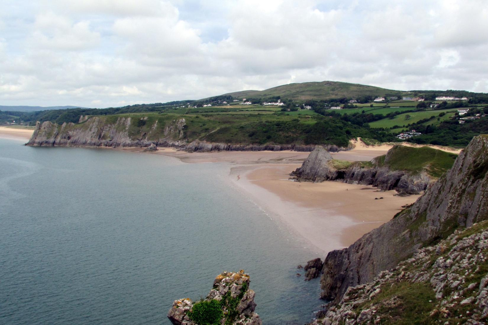 Sandee - Three Cliffs Bay Beach