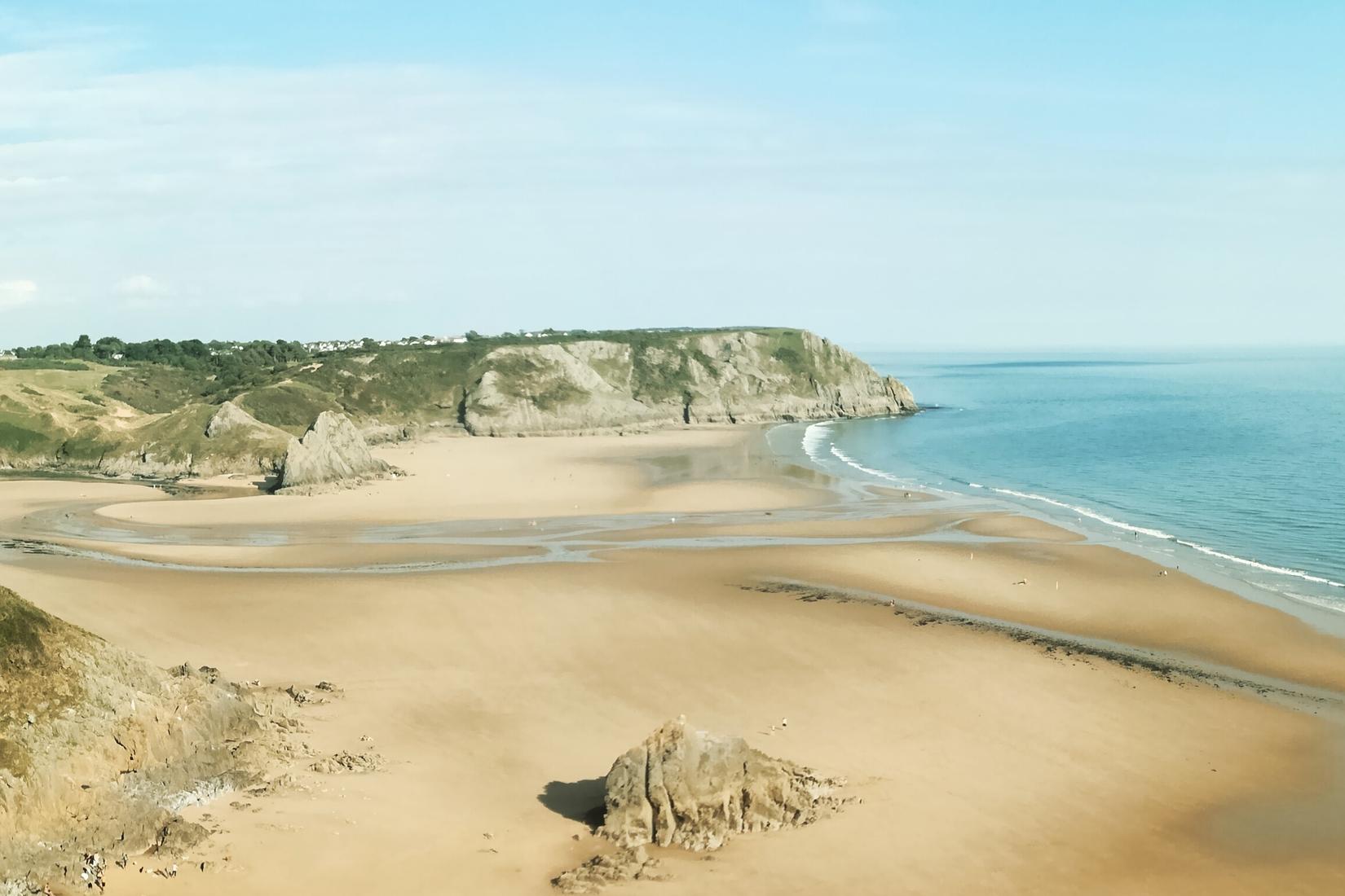 Sandee - Three Cliffs Bay Beach