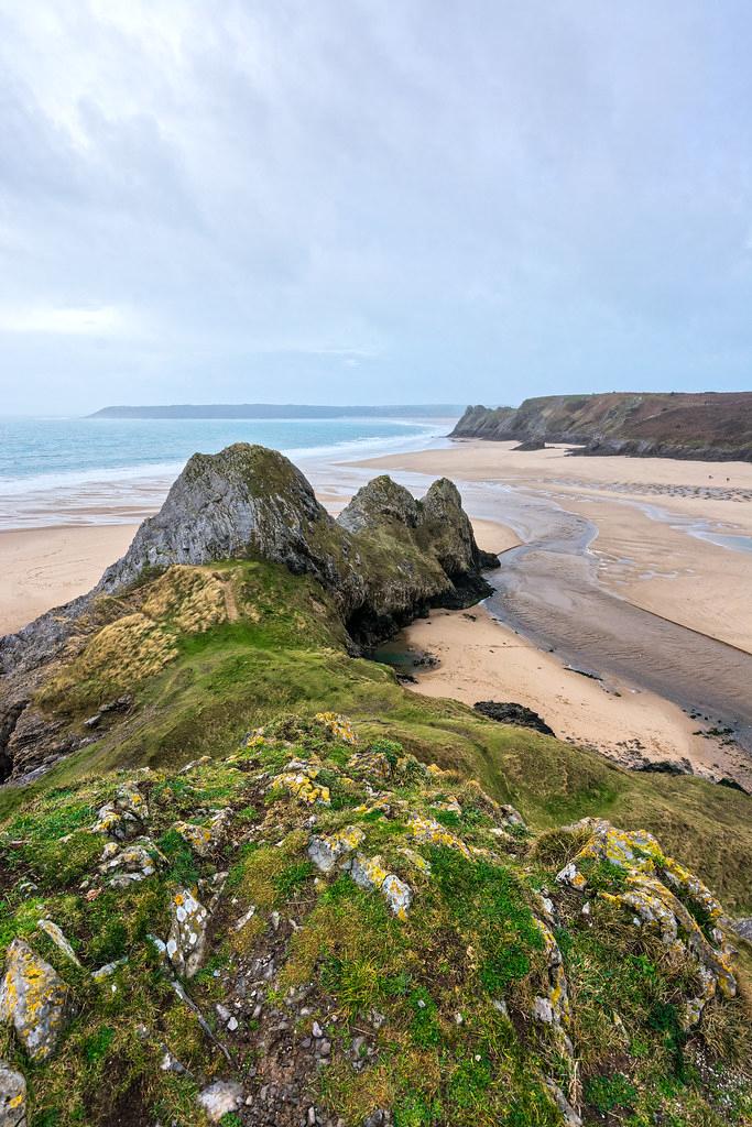 Sandee - Three Cliffs Bay Beach