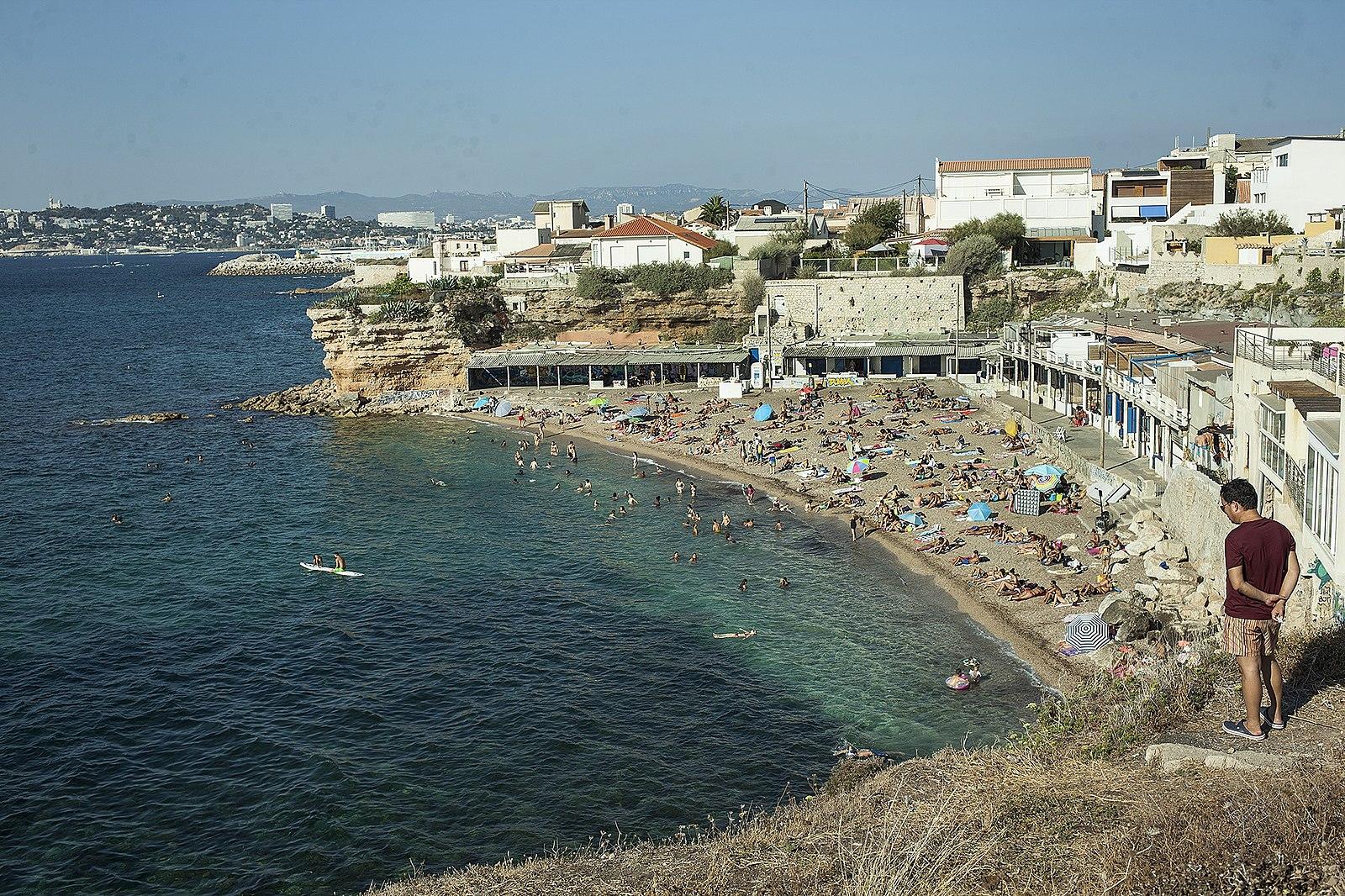 Sandee - Plage De La Verrerie - Bonne Brise A Marseille