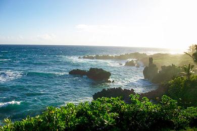 Sandee - Honokalani Black Sand Beach