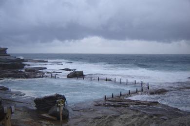 Sandee Stormy Lake Swimming Beach Photo