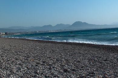 Sandee Loutraki Beach Molos Photo