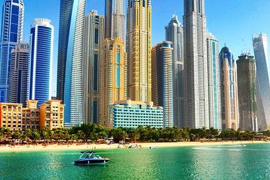 Sandee Dubai Marine Beach Resort & Spa Private Beach