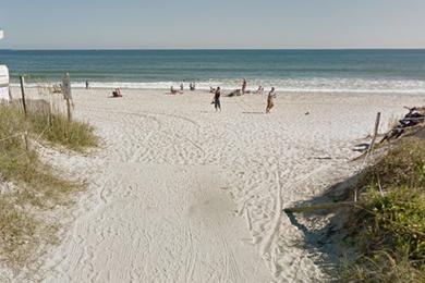 Sandee Carolina Beach - Public Beach Access At Hamlet Avenue