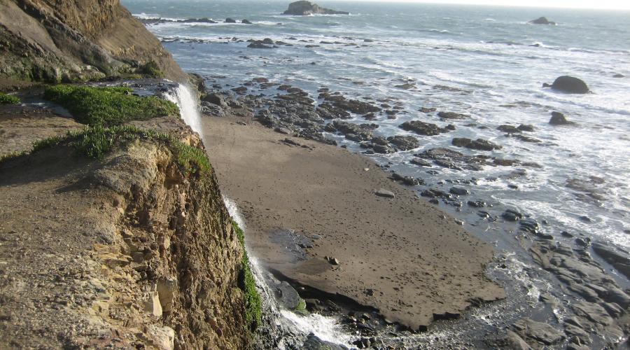 Alamere Creek Beach - United States, California, Bolinas