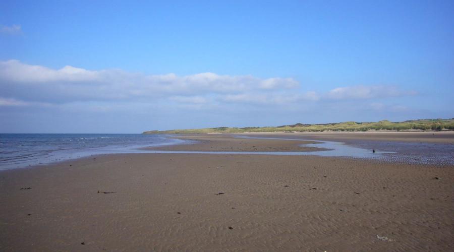 Aberlady Bay Beach - United Kingdom, Scotland, Longniddry