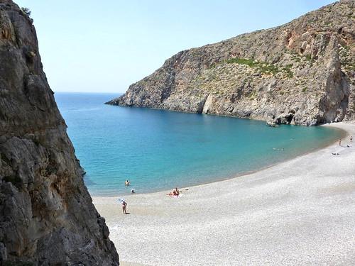 Agiofarago Beach - Greece, Crete, Mires