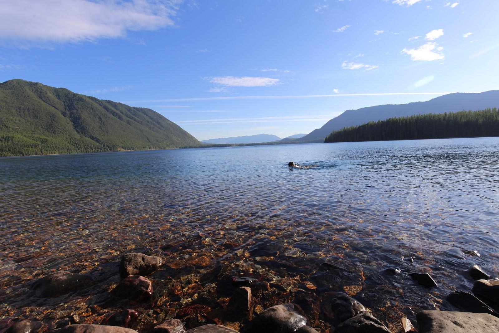 Sandee Public Shoreline Beach South Of Mcdonald Lake Photo