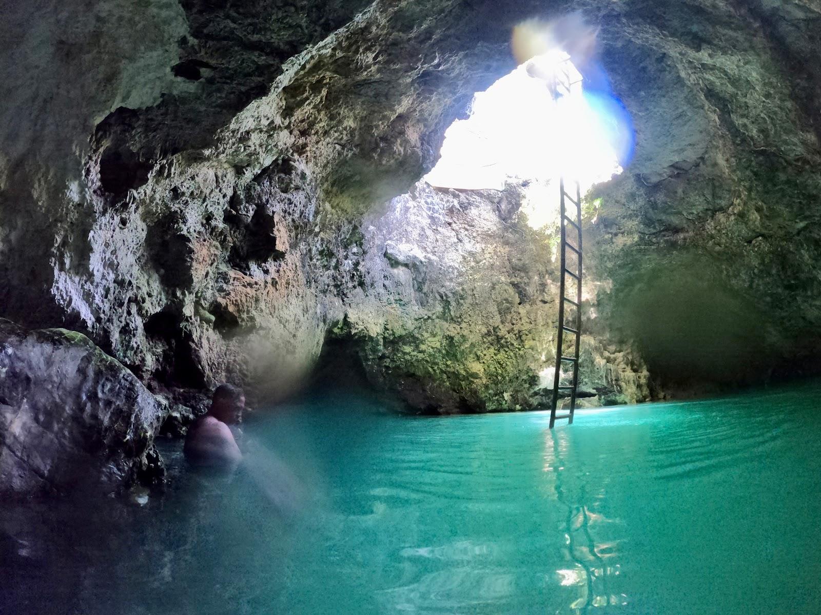 Sandee Blue Hole Mineral Springs Beach