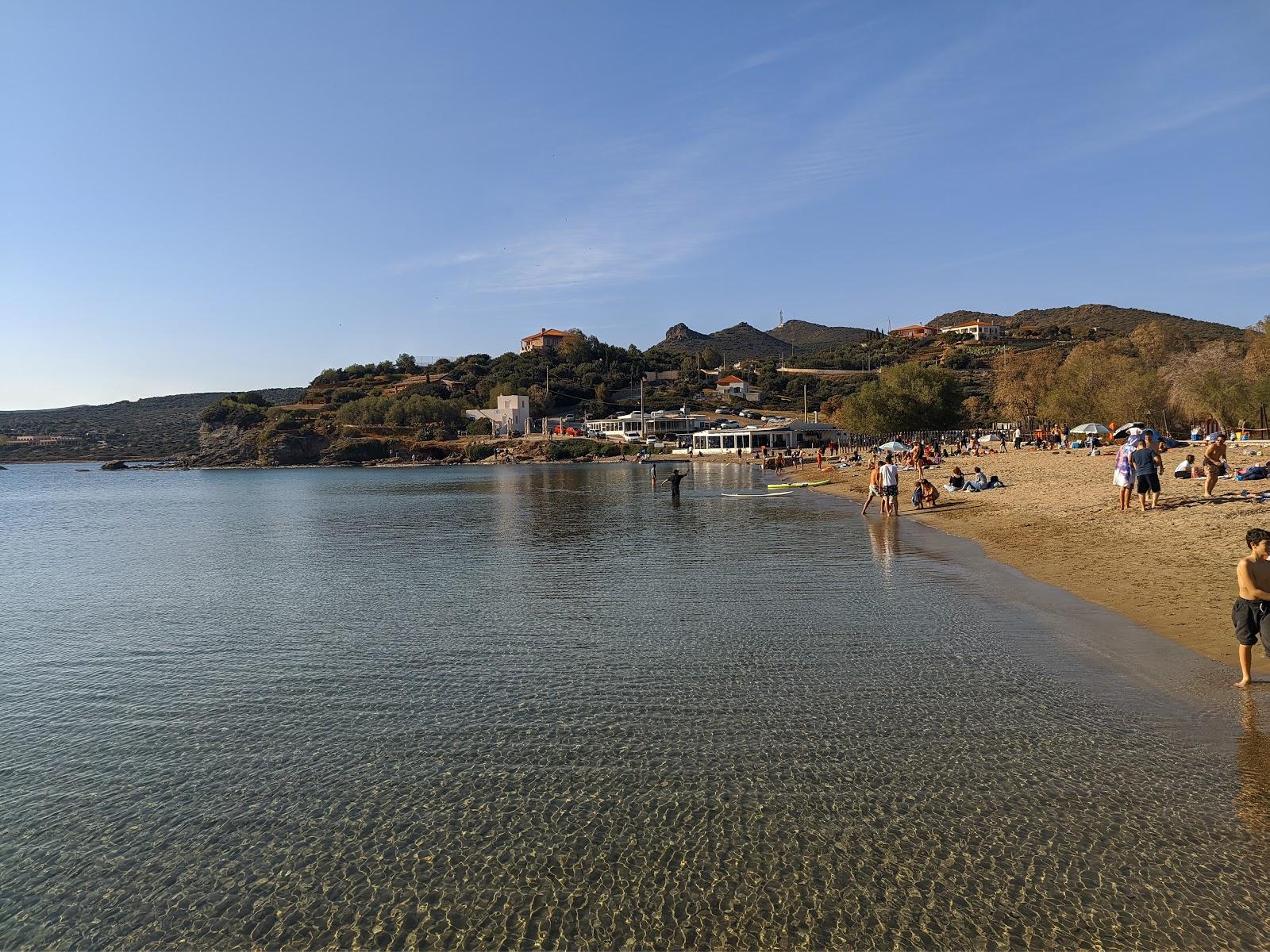 Sandee Cape Sounio Public Beach Access