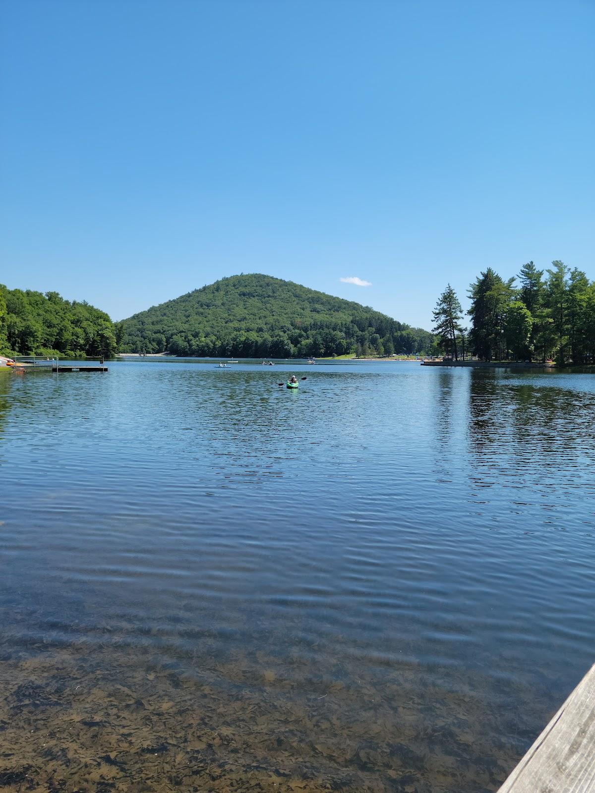 Sandee Cowans Gap Lake Beach Area Photo