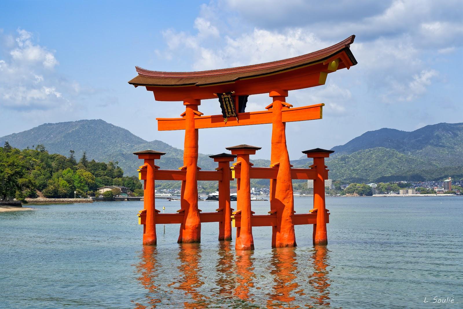 Sandee Itsukushima Floating Torii Gate Photo