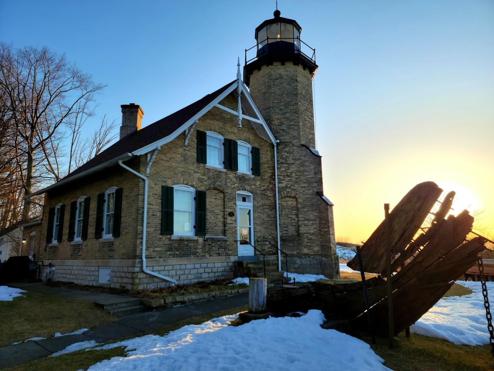 Sandee White River Light Station Beach Photo