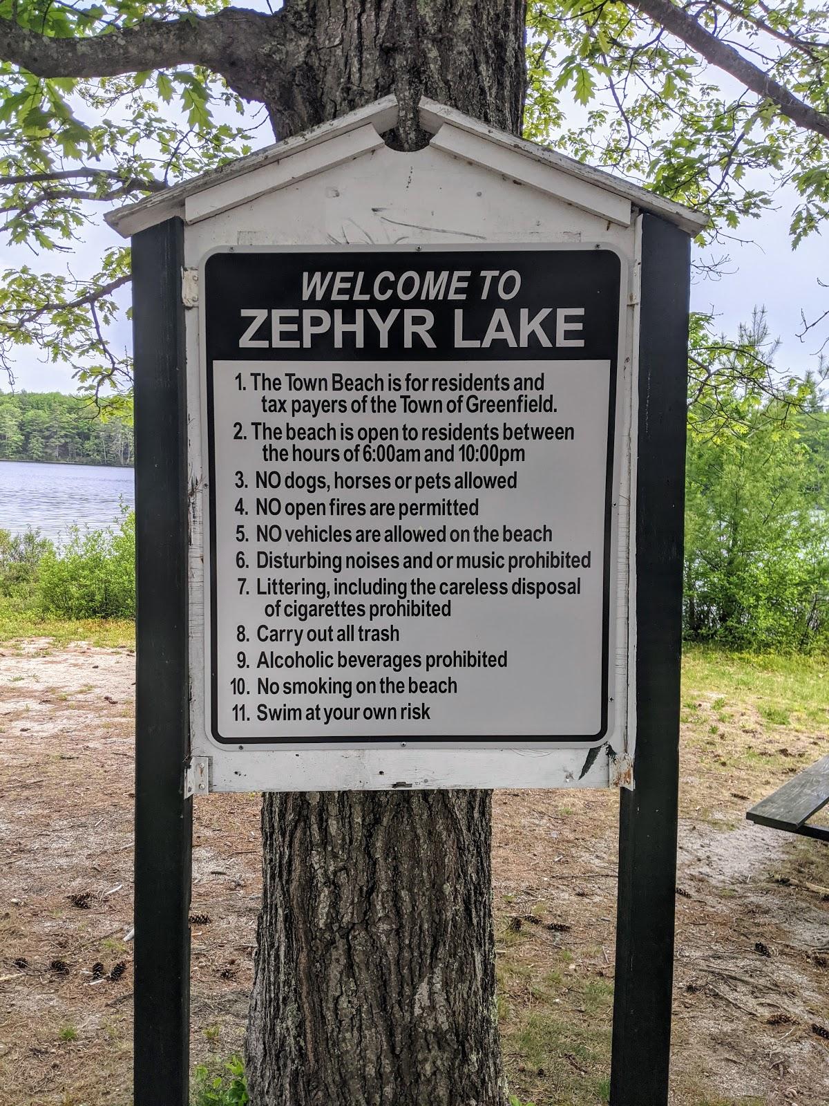 Sandee Zephyr Lake Beach