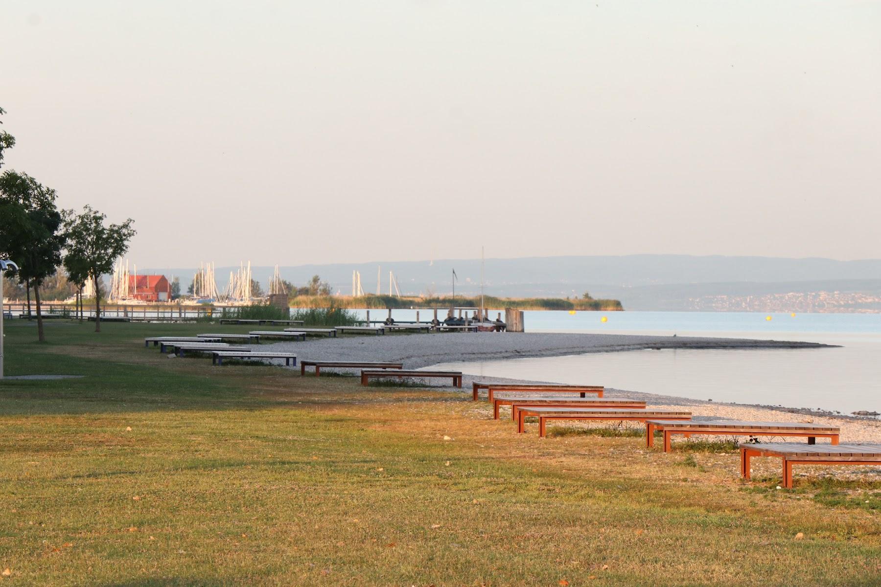 Sandee Eingang Nord Zum Strandbad Podersdorf