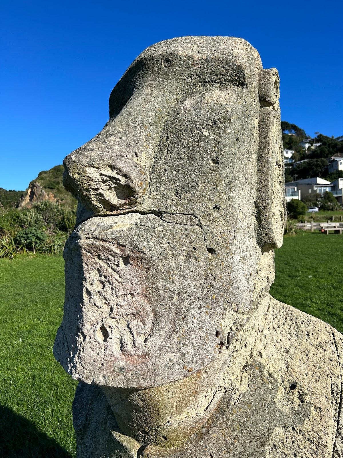 Sandee Moai Statue Photo