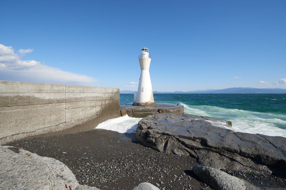 Sandee White Lighthouse Photo