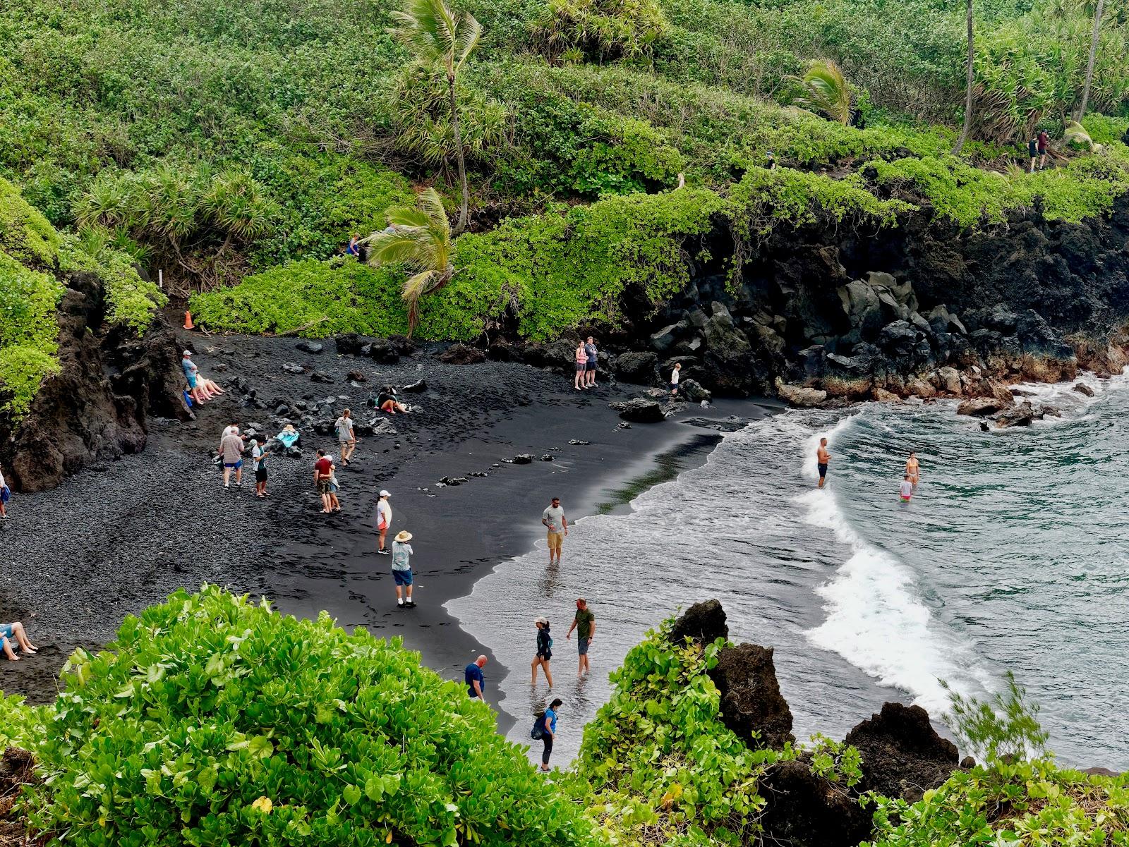 Sandee - Honokalani Black Sand Beach