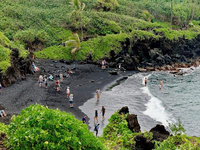 Sandee - Honokalani Black Sand Beach