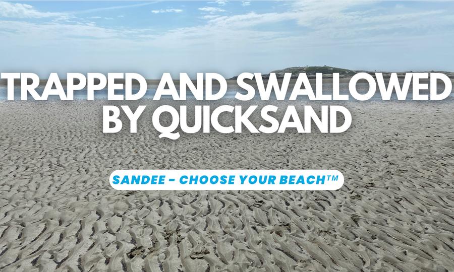 Sandee Trapped and Swallowed by Quicksand