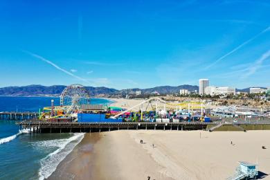 Sandee Santa Monica Pier Beach Photo